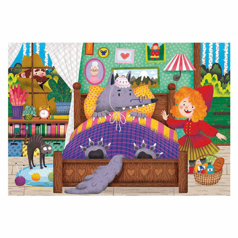 Afbeelding laden in galerijviewer, Ravensburger puzzel - sprookjes 2x12 stukjes
