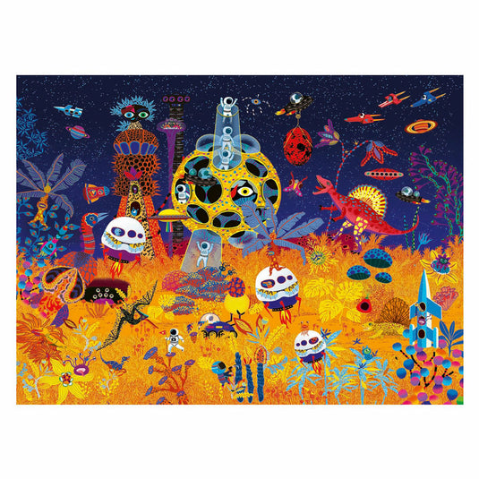 Ravensburger puzzel - fantastische planeet - 300 xxl stukjes