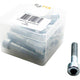 Bofix spiraalband 8 mm. zwart 5 mtr.