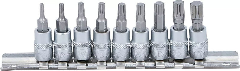 Afbeelding laden in galerijviewer, Bgs technic bit insert set 1 4 torx t10 - t50 9 pcs.
