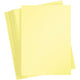 Gekleurd karton, a4, vel 210x297 mm, 180 gr, lichtgeel, 100 vel 1 doos