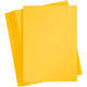 Gekleurd karton, a4, vel 210x297 mm, 180 gr, sun yellow, 100 vel 1 doos