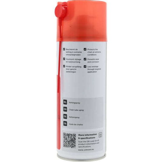 Simson ketting- en derailleurreiniger spray 400ml