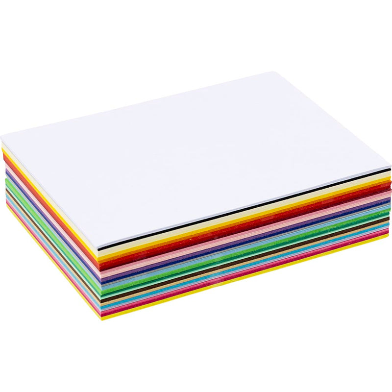 Afbeelding laden in galerijviewer, Https: www.cchobby.nl karton-a6-180-gr-diverse-kleuren-150-vel-1-doos
