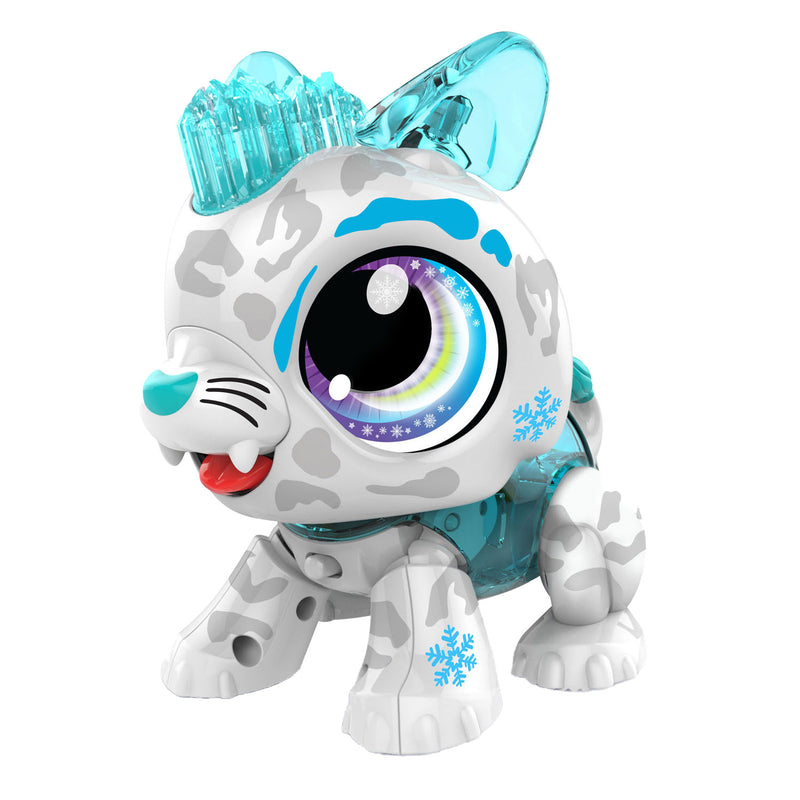 Afbeelding laden in galerijviewer, Goliath Build a Bot Lights Sneeuw Luipaard Interactieve Robot
