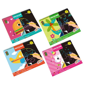 Grafix krasboek 10 vel + pen