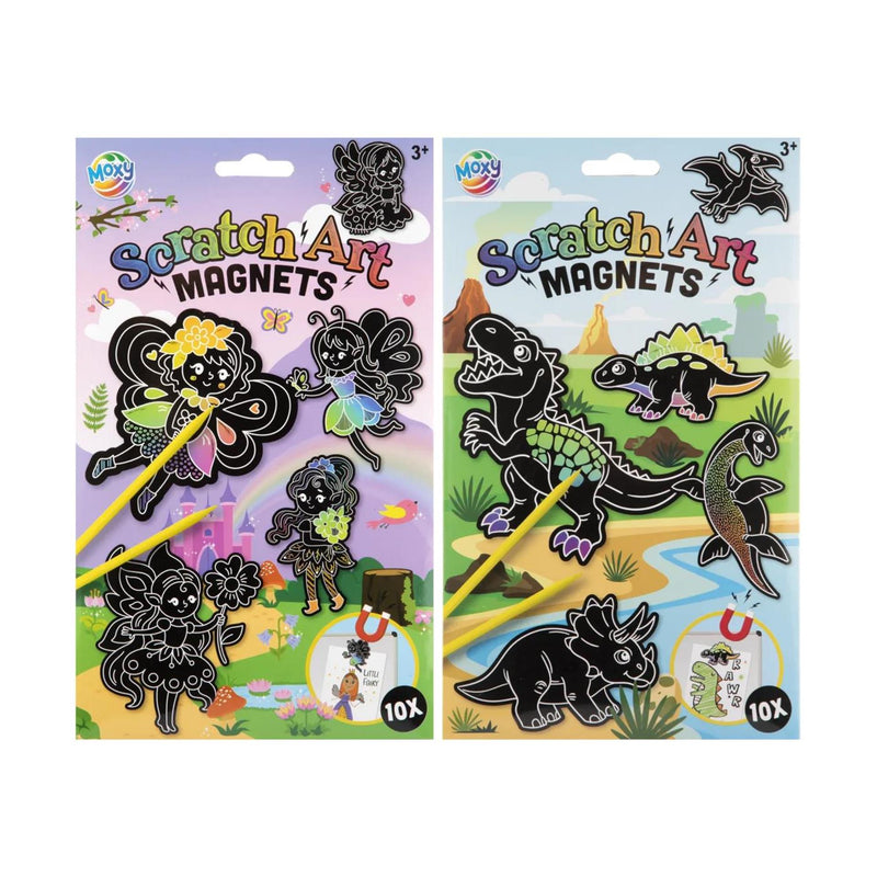 Afbeelding laden in galerijviewer, Moxy scratch magneten maken elfjes
