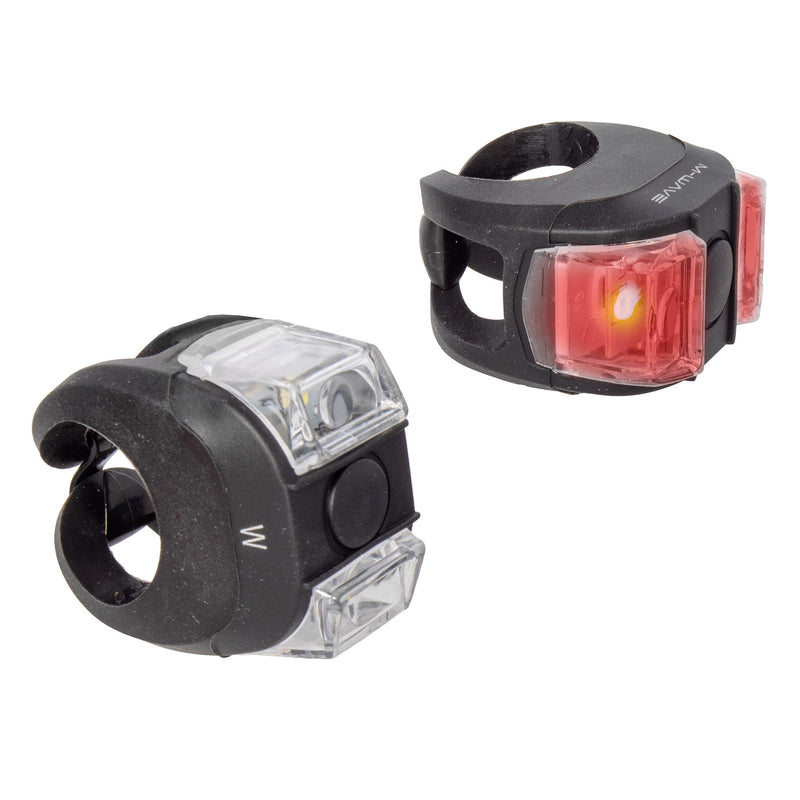 Afbeelding laden in galerijviewer, M-wave cobra ii battery flashing light set
