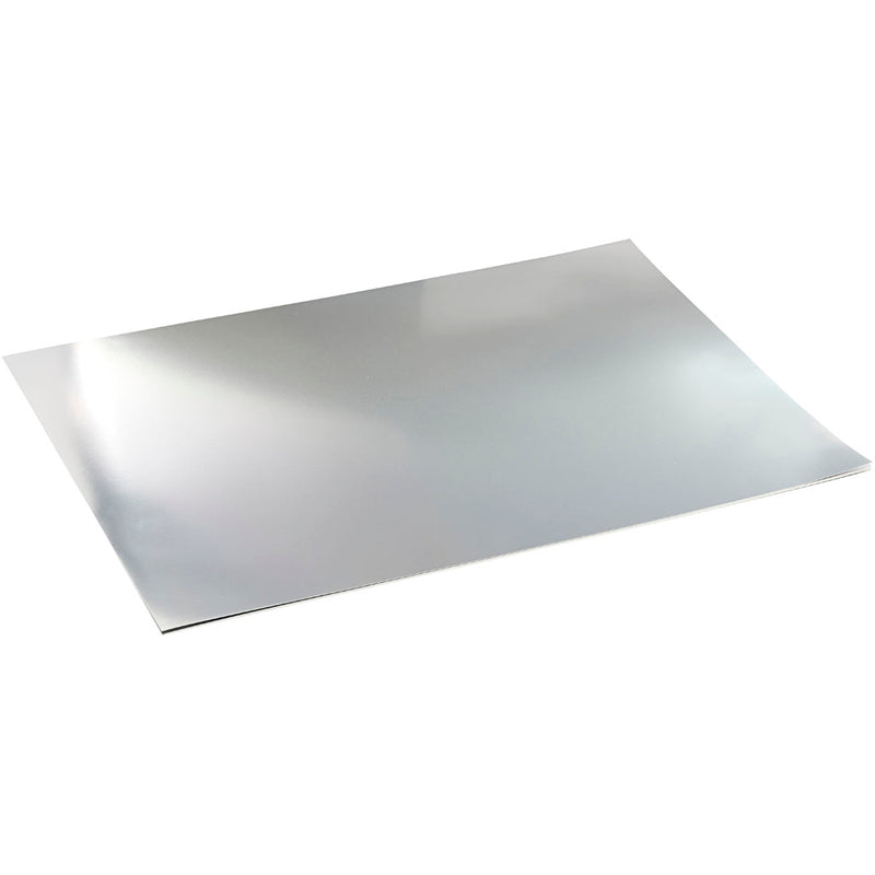Afbeelding laden in galerijviewer, Https: www.cchobby.nl metallic-foliekarton-a2-vel-420x594-mm-280-gr-zilver-10-vel-1-doos
