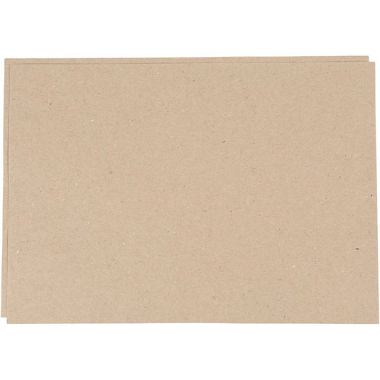 Kraft-papier, a2, vel 420x594 mm, 135 gr, grijs bruin, 500 vel 1 doos