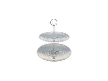 Svenska living etagere 2-laags rvs 20 25cm