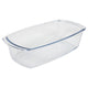 Kitchen tools cakevorm glas 1,8l 27x14x7,2cm