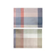 Cosydecor placemat 30x45cm ruitpatroon lilac green + coral blue