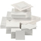 Creativ company canvas paneel, wit, 280 gr, 110 stuk
