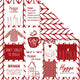 Design papier, breiwerk, vel 30,5x30,5 cm, 180 gr, 5 vel 1 doos