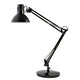 Bureaulamp alba 260x260x890 mm zwart