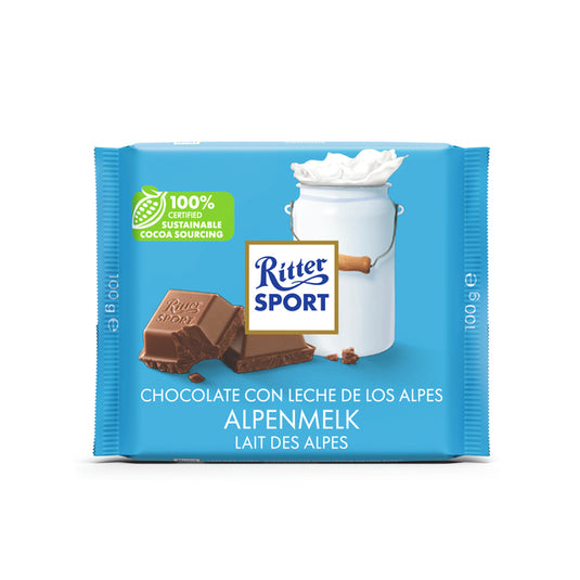 Ritter sport alpenmelk 100 gr