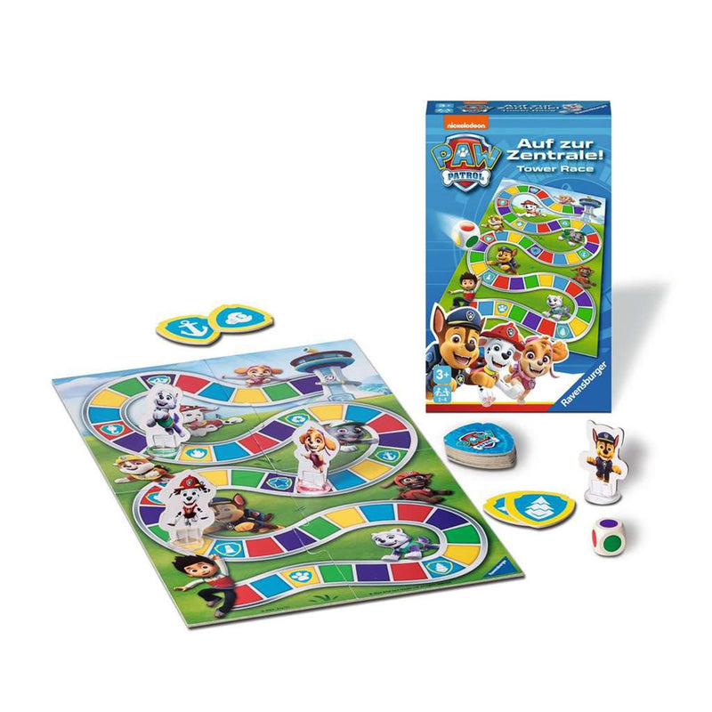 Afbeelding laden in galerijviewer, Ravensburger paw patrol race the tower! - pocketspel
