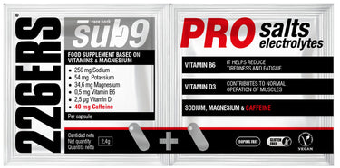 226ers sub9 pro salts electrolytes 2 capsules