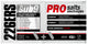226ers sub9 pro salts electrolytes 2 capsules