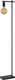 Lucide leanne - vloerlamp - 1xe27 - zwart