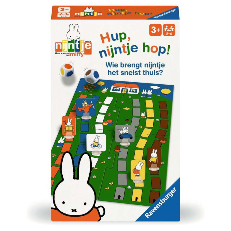 Afbeelding laden in galerijviewer, Ravensburger hup nijntje hop kleurendobbelspel
