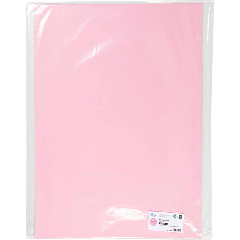 Afbeelding laden in galerijviewer, Https: www.cchobby.nl gekleurd-karton-vel-50x70-cm-270-gr-roze-10-vel-1-doos
