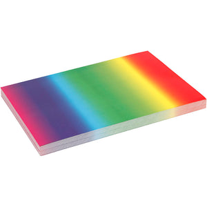 Creotime regenboogpapier, a4 21x30 cm, 100 vellen