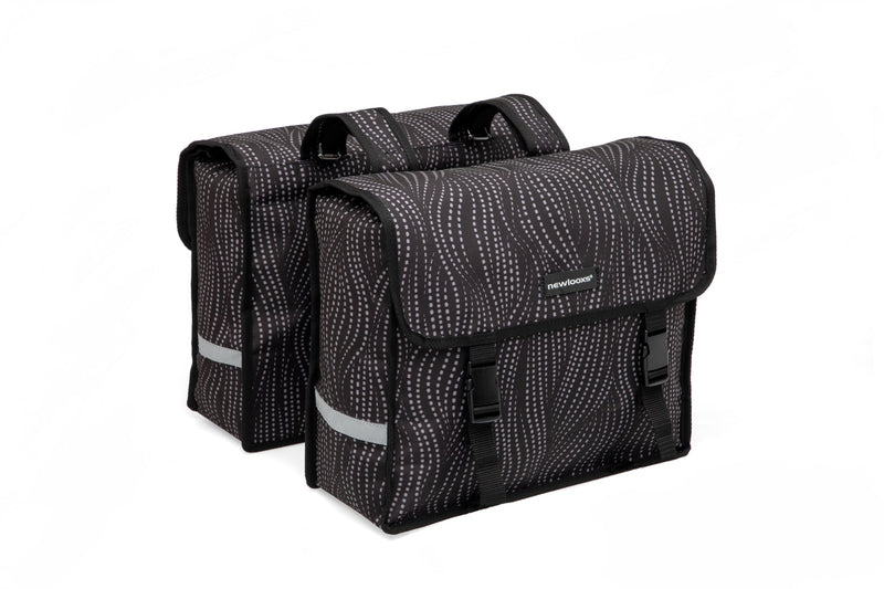 Afbeelding laden in galerijviewer, Newlooxs Tas New Fiori Double Dubbel | Alma | Black
