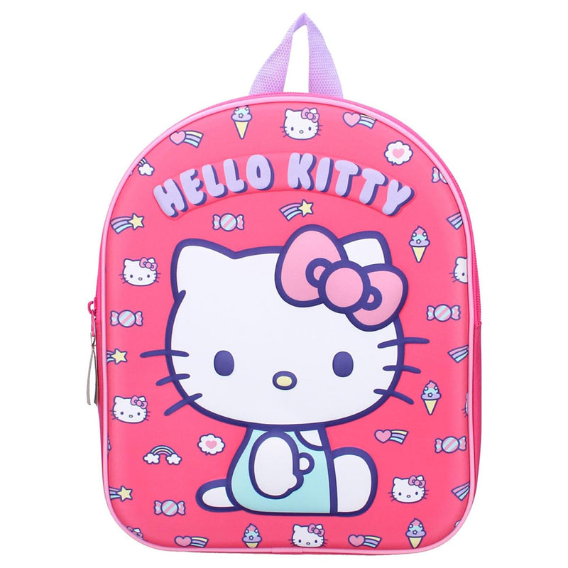 Afbeelding laden in galerijviewer, Vadobag rugzak hello kitty 32x26x11cm roze
