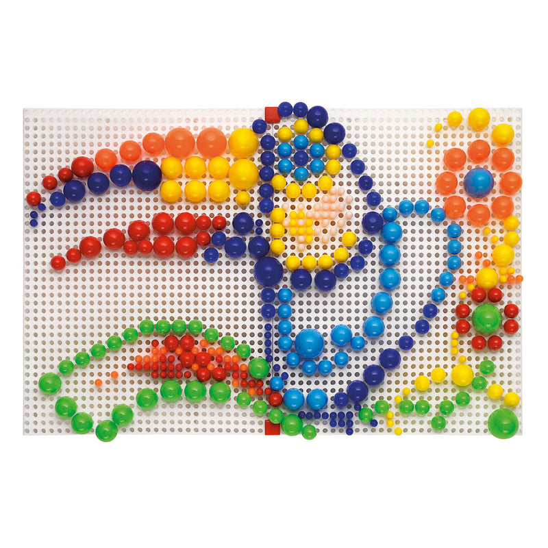 Afbeelding laden in galerijviewer, Quercetti insteek mozaïek, 300 pins
