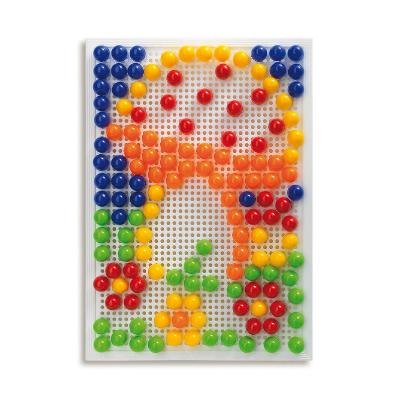 Afbeelding laden in galerijviewer, Quercetti insteek mozaïek, 150 pins
