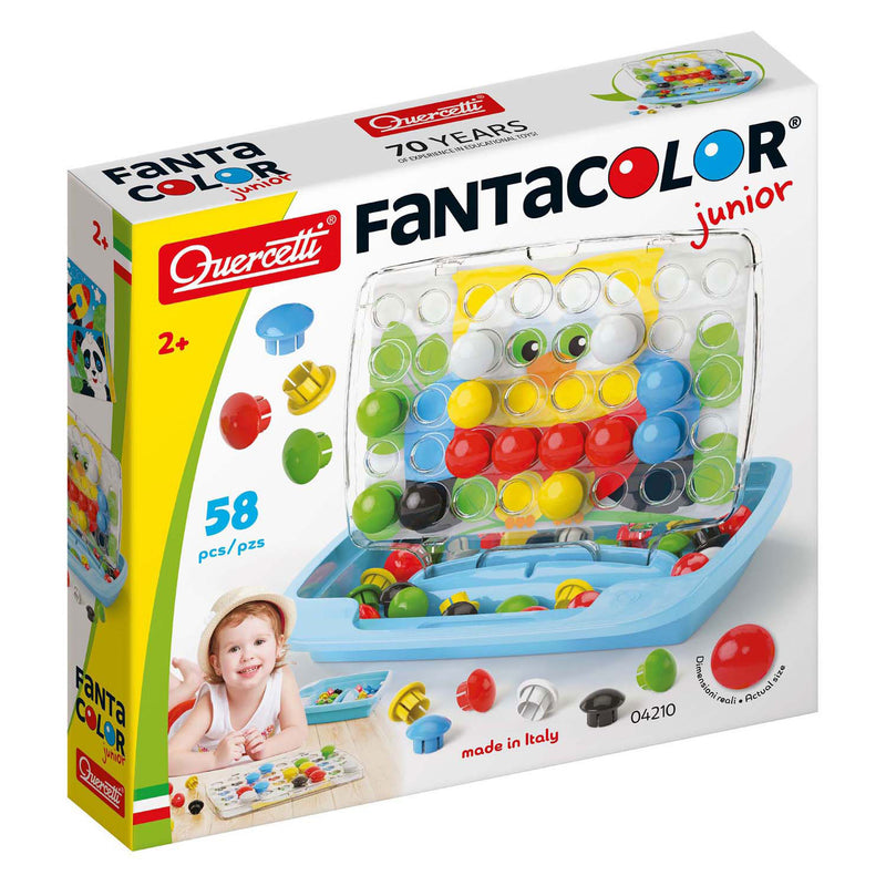 Afbeelding laden in galerijviewer, Quercetti pixel junior insteekmozaïek
