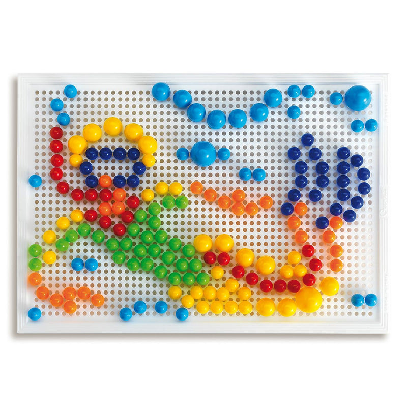 Afbeelding laden in galerijviewer, Quercetti insteek mozaïek, 280 pins
