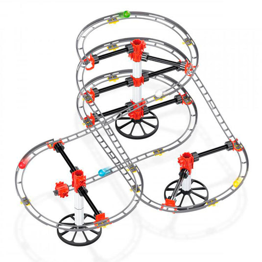 Quercetti rollar coaster knikkerbaan - 94-delige set voor 6+ jaar