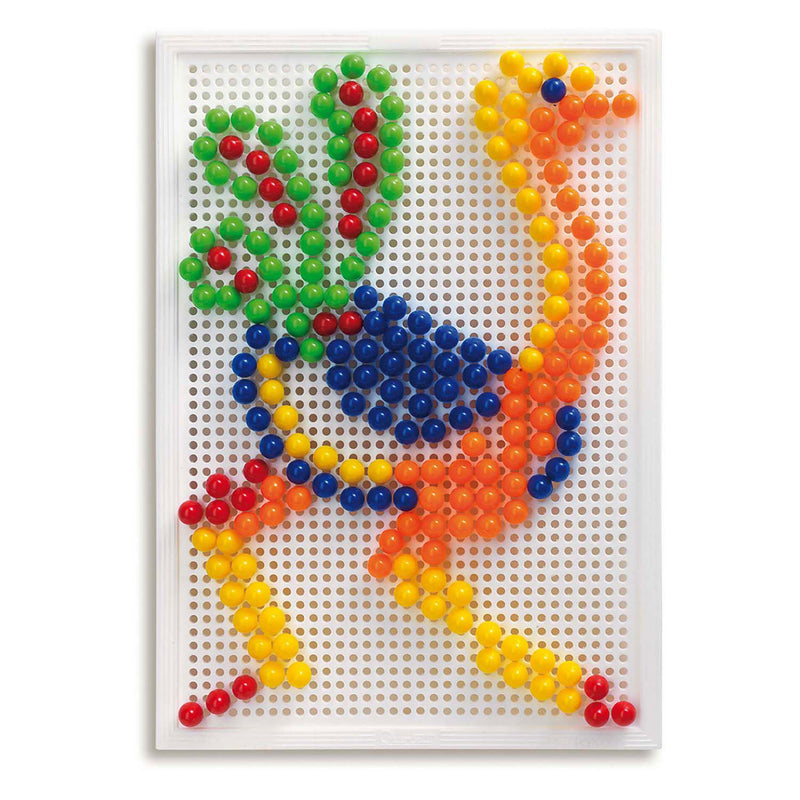 Afbeelding laden in galerijviewer, Quercetti insteek mozaïek, 270 pins
