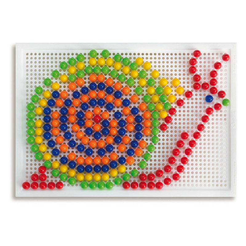 Afbeelding laden in galerijviewer, Quercetti insteek mozaïek, 270 pins
