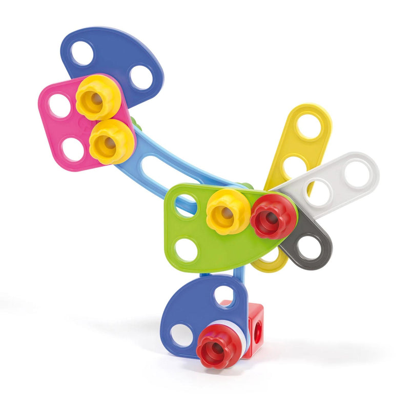 Afbeelding laden in galerijviewer, Quercetti tecno jumbo starter set, 52dlg
