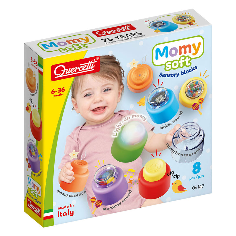 Afbeelding laden in galerijviewer, Quercetti momy soft sensory - 8dlg.
