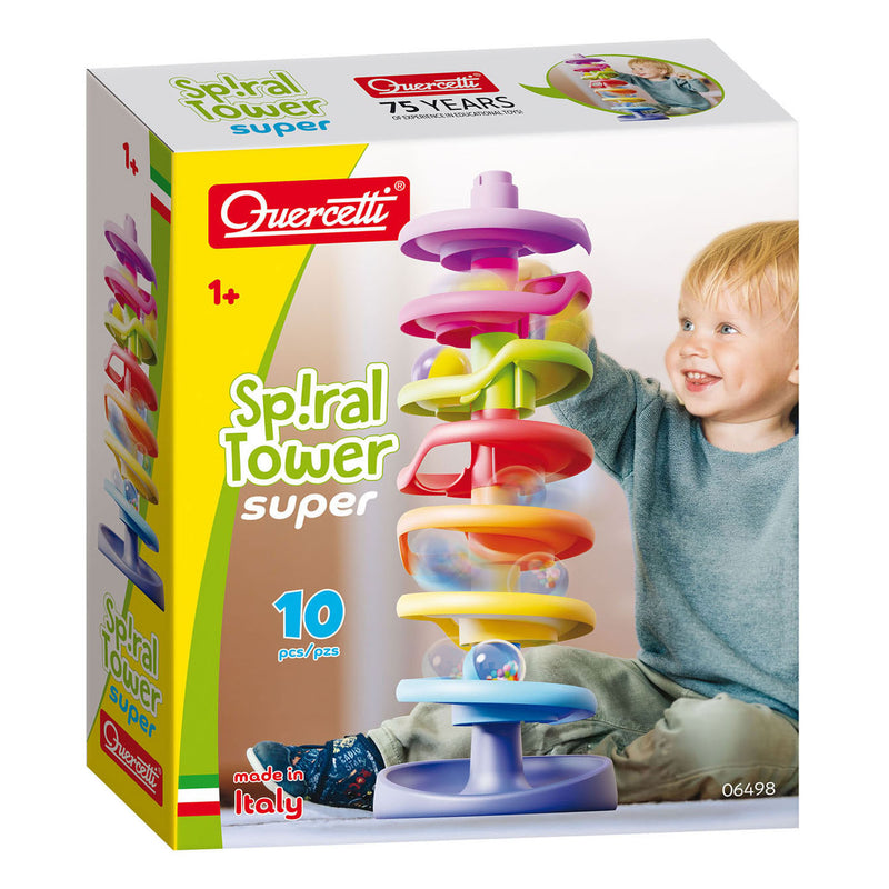 Afbeelding laden in galerijviewer, Quercetti spiraal ballentoren - 10dlg.
