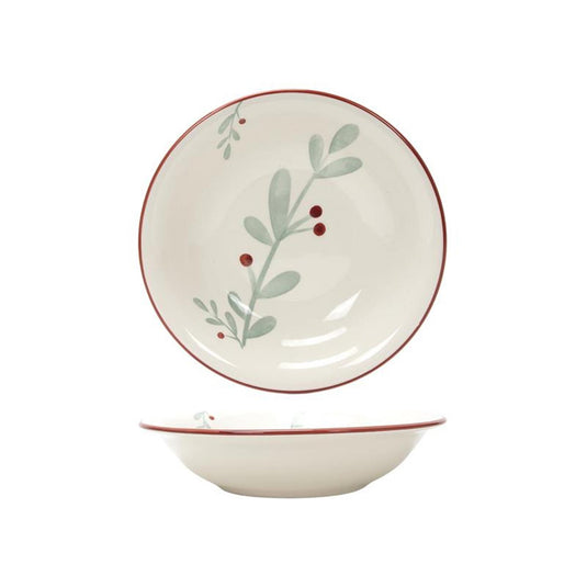 Svenska living diepbord 'berry' rood ø20,5cm