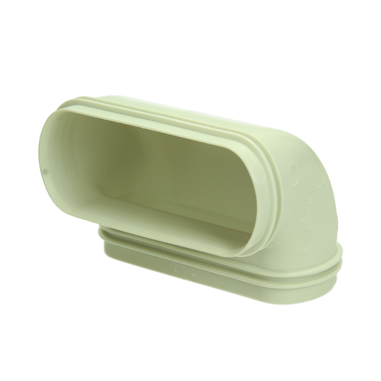 Afbeelding laden in galerijviewer, Renson 1068951 - easyflex verticale bocht 90° | 2 stuks
