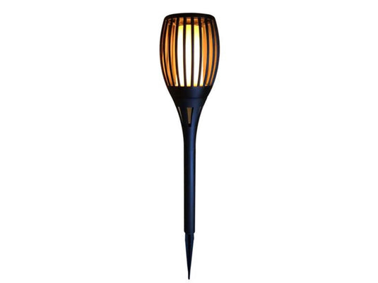 Svenska living lumineo led solaar tuinfakkel met vlam effect 58cm