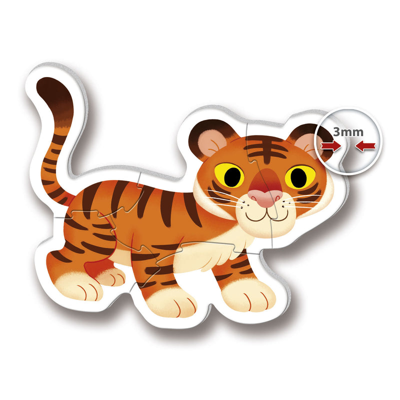 Afbeelding laden in galerijviewer, Clementoni puzzel 2-3-4-5 my first puzzel wild animals
