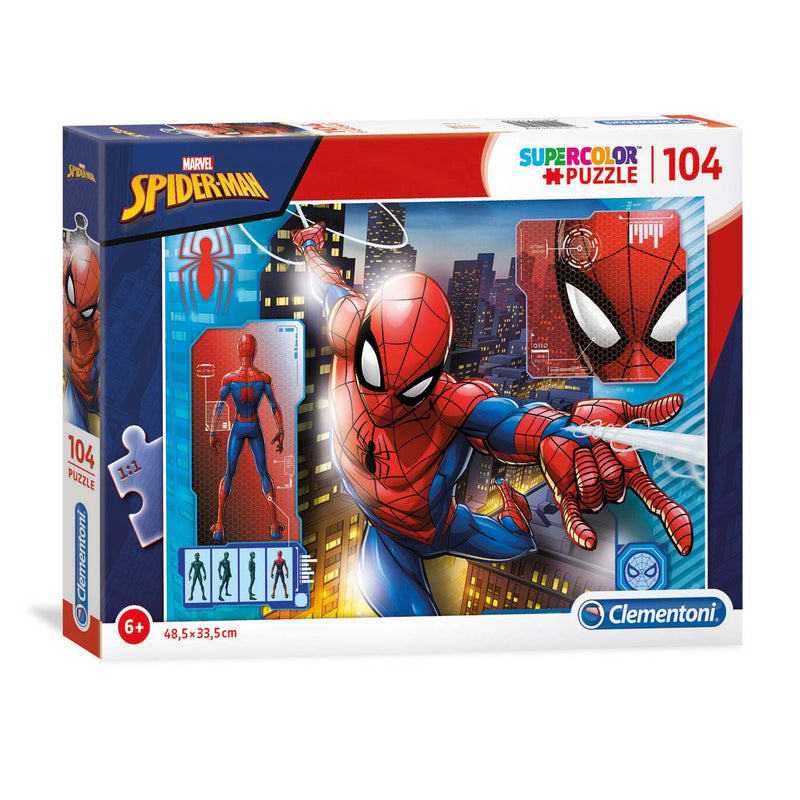 Afbeelding laden in galerijviewer, Clementoni Puzzel Spiderman, 104st.
