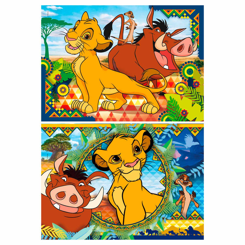 Afbeelding laden in galerijviewer, Clementoni Puzzel The Lion King, 2x60st.

