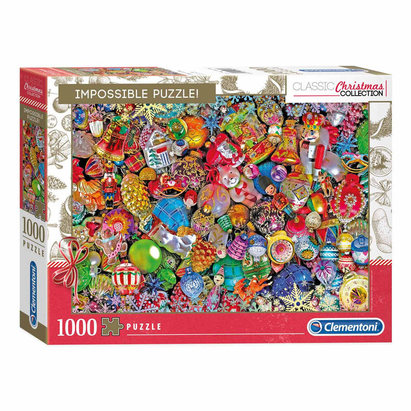 Afbeelding laden in galerijviewer, Clementoni Impossible Puzzel Kerst, 1000st.
