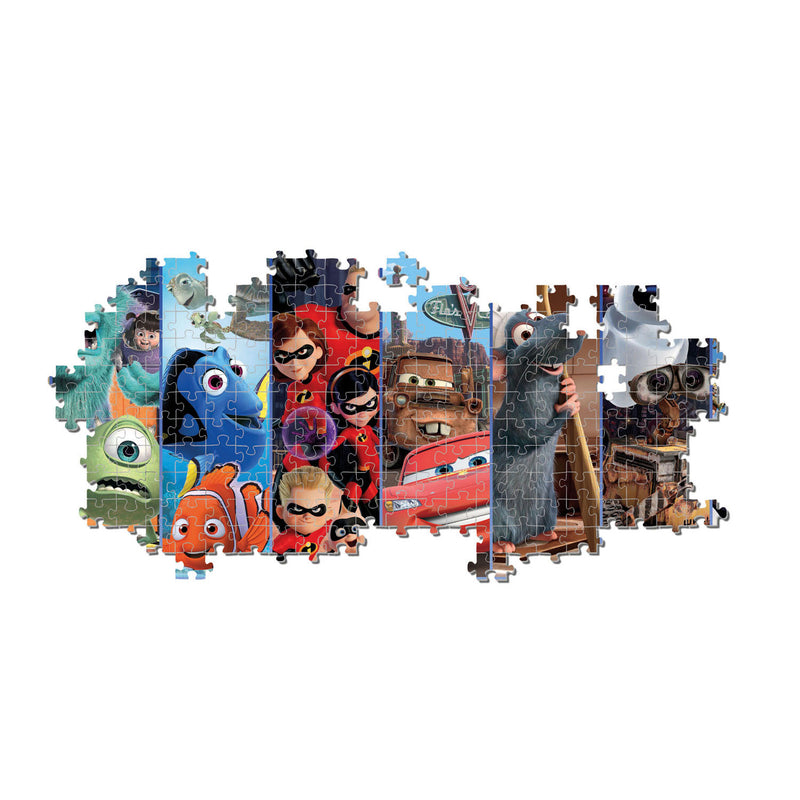 Afbeelding laden in galerijviewer, Clementoni Panorama Puzzel Disney Pixar, 1000st.
