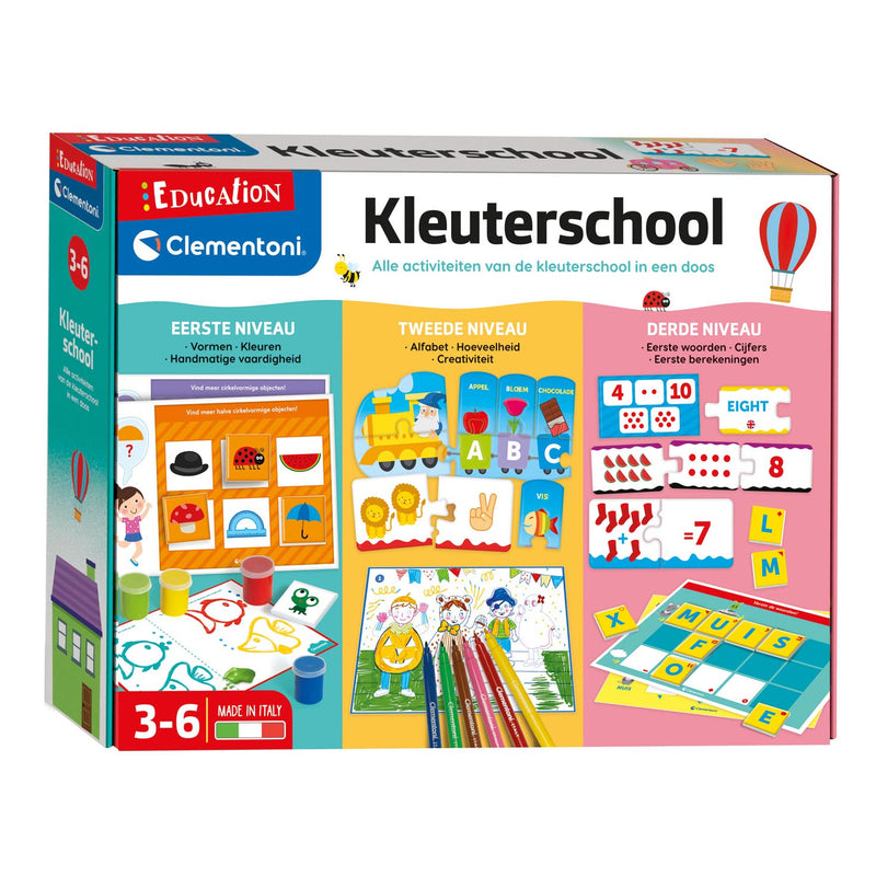 Afbeelding laden in galerijviewer, Clementoni education - kleuterschool - kleuter speelgoed - educatief speelgoed - 3-6 jaar
