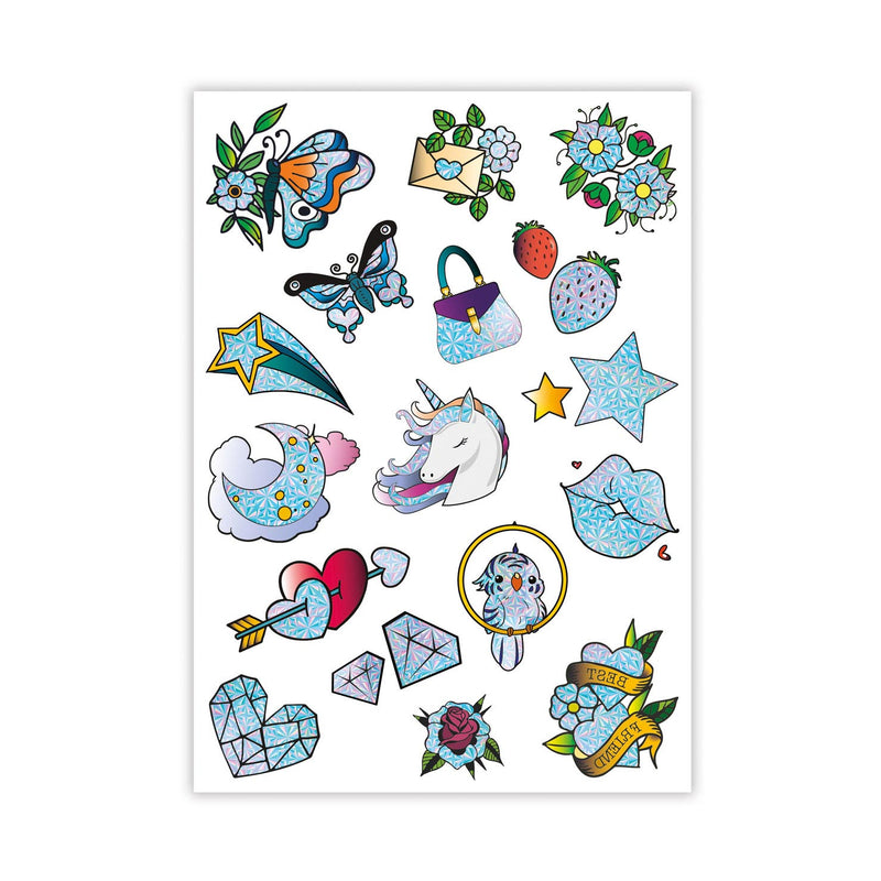 Afbeelding laden in galerijviewer, Clementoni crazy chic - urban tattoo glitter
